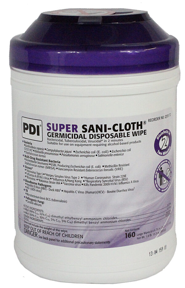 SaniCloth Disinfecting Wipes Hospital Grade