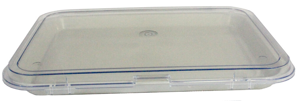 Plastic storage tray