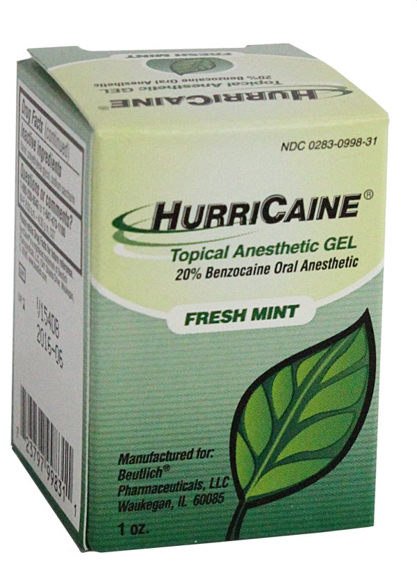 HurriCaine Anesthetic gel