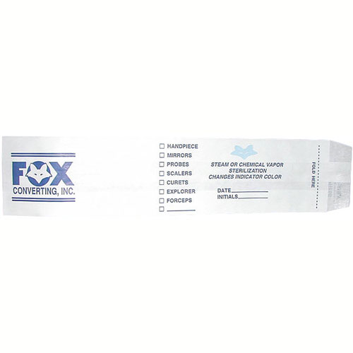 Fox self sealing sterilization bag