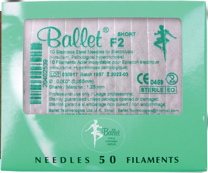 Electrolysis and Spa Supplies Ballet Stainless Steel Probes
