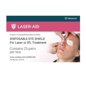 Laser-Aid Disposable Eye Shields | Prestige Electrolysis + Spa Supply Laser-Aid Disposable Eye Shields