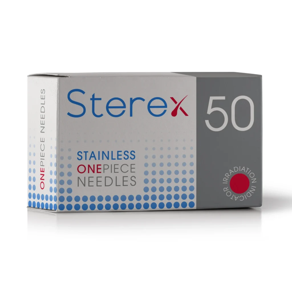 Box of Sterex Onepiece probes