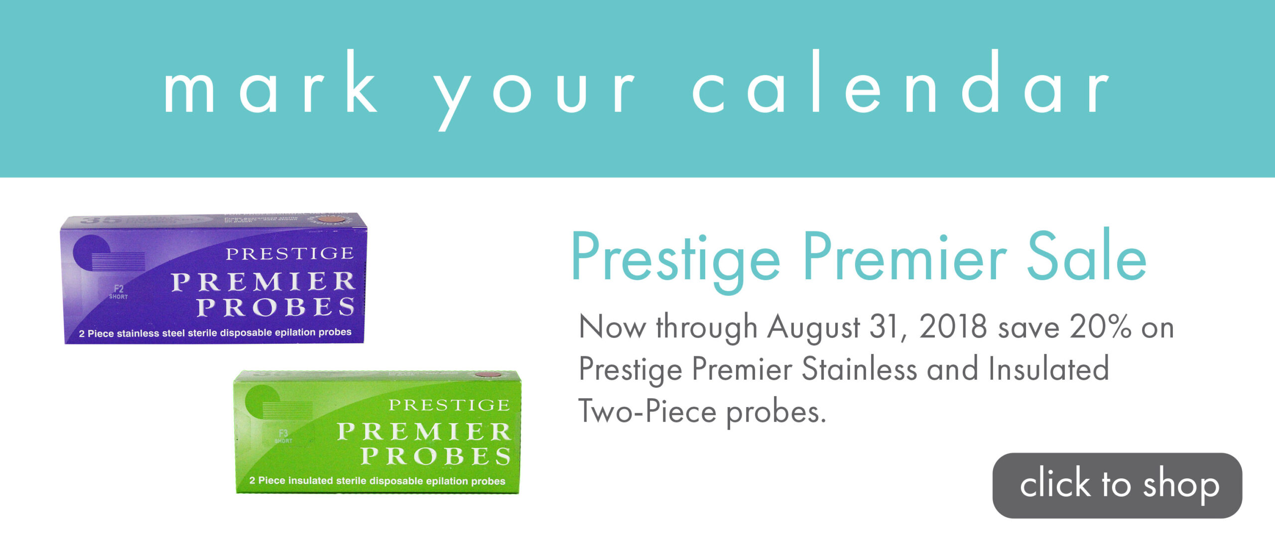 Premier Sale Banner Prestige Electrolysis + Spa Supply