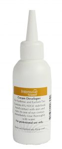 Intensive Hairpearl cream tint developer for brow and lash tints