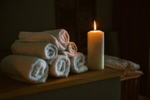 candle-lit-at-spa | Prestige Electrolysis + Spa Supply