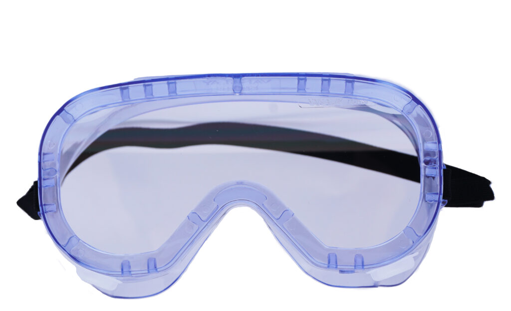 face goggles