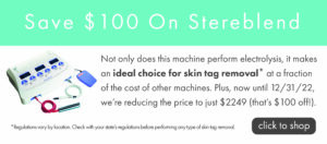 Save $100 on the Sterex Stereblend Epilator