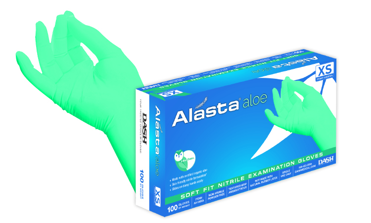 Alasta with Aloe glove with box